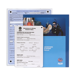 Basic Adventures In Diving Certification Pak & PIC